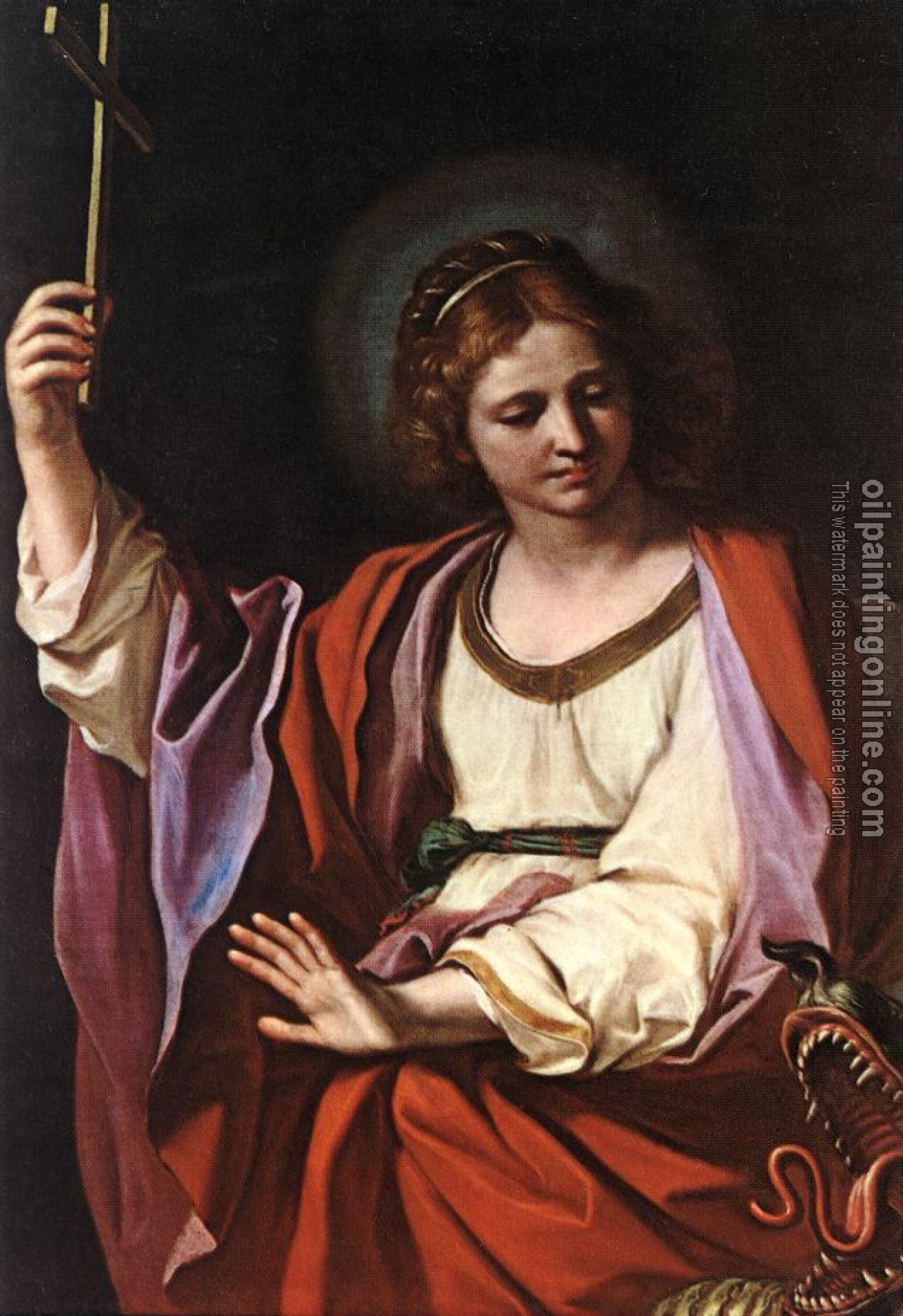 Guercino - St Marguerite